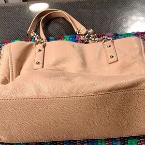 Kate Spade Beige Leather Shoulder Bag
